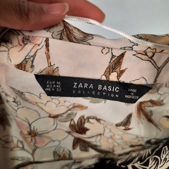 Zara Floral Shirt - Picture 3 of 4
